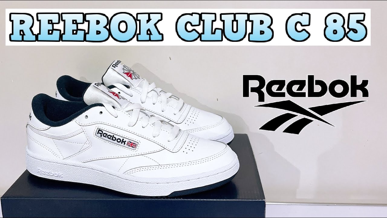 CLASSIC: REEBOK CLUB C 85 WHITE| Reebok Club C 85 blanco con azul |Review Reebok Club C 85