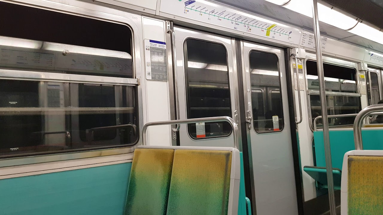 ( Métro ligne 6 ) Trajet à bord d'un MP73 de Picpus à Nation + annonce du conducteur😉