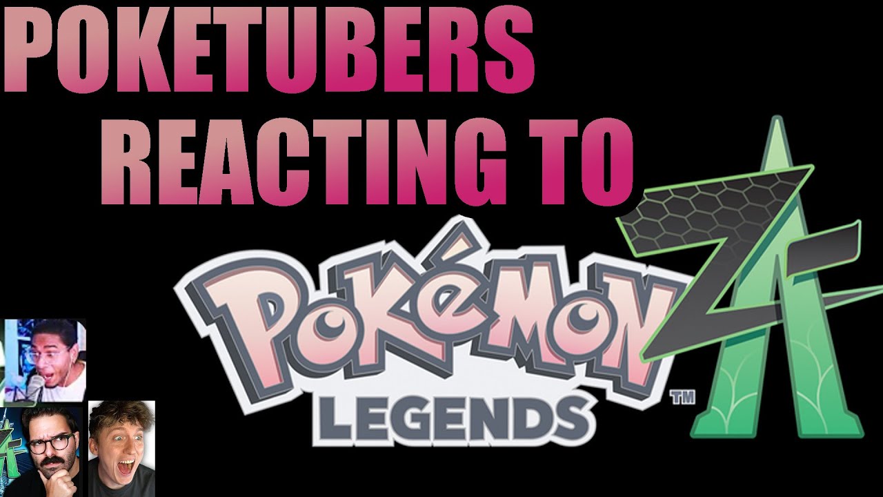 POKEMON YOUTUBERS REACTING TO LEGENDS Z-A AND MEGAS (TYRANITARTUBE, UNITEDGAMER, ORIGINAL151)