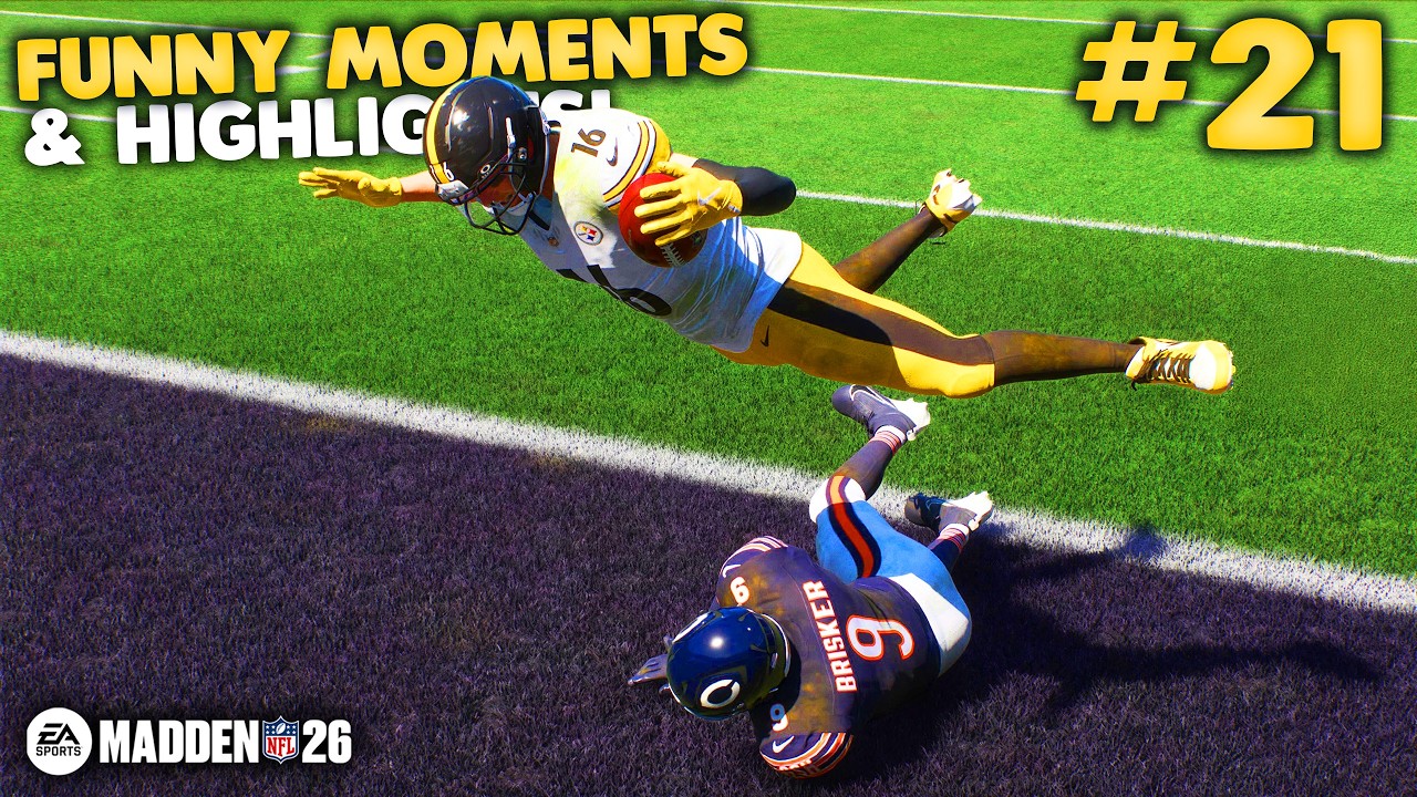 Он снова это сделал! - Смешные моменты и лучшие эпизоды Madden 26 #21