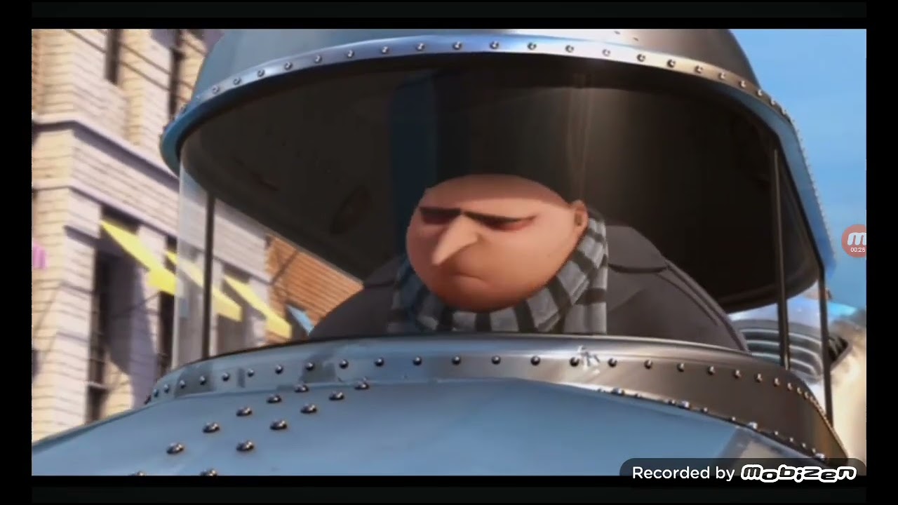 Despicable me (2010) gru's mom phone call scene 