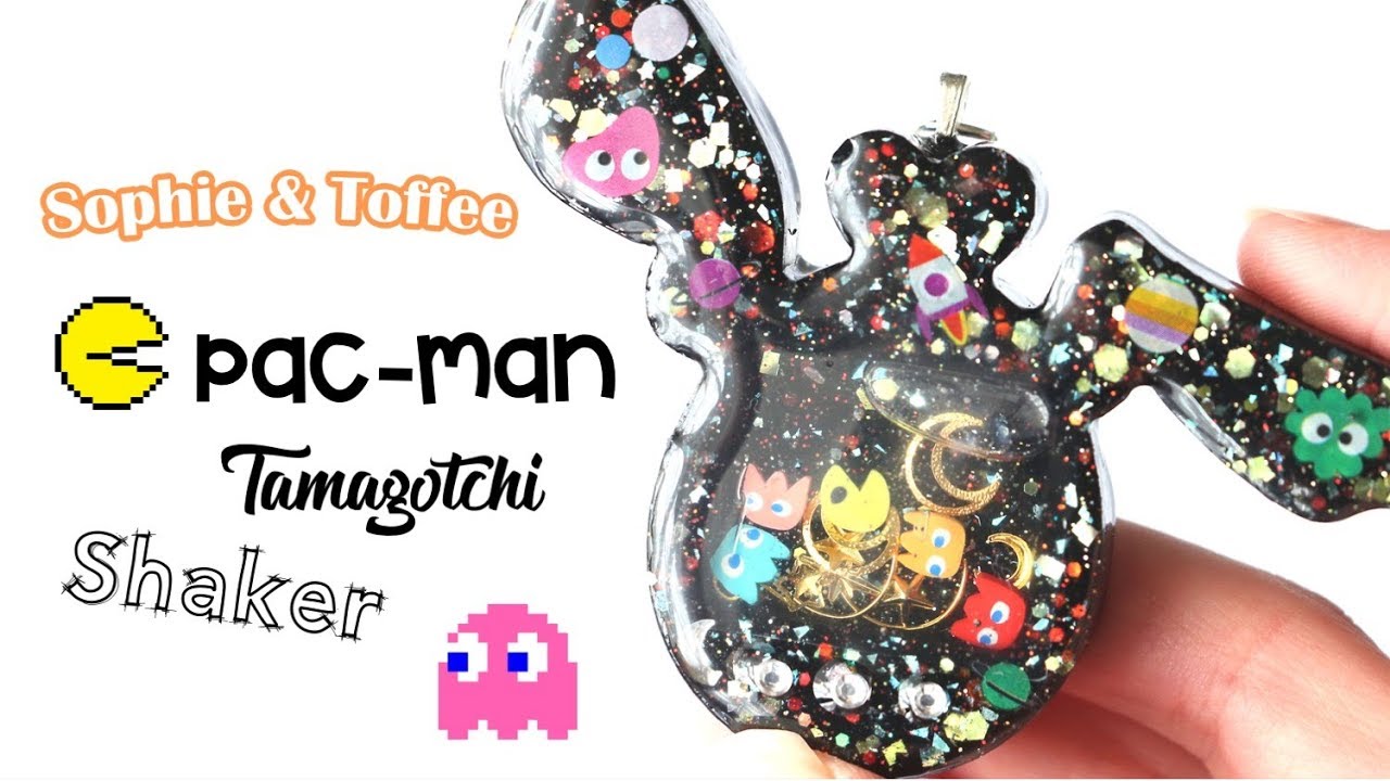 Pac-Man Tamagotchi Shaker│Sophie & Toffee Subscription Box March 2019