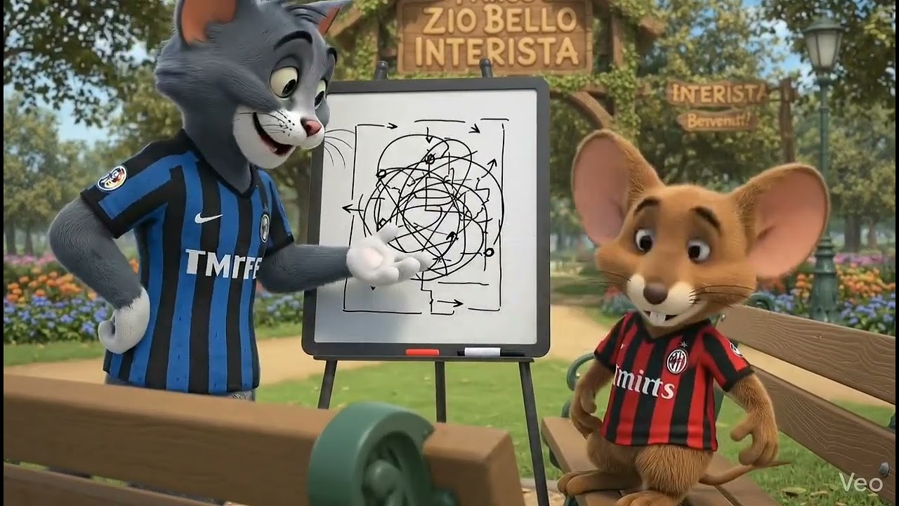 Due amici giocano a calcio |  parco zio bello interista 