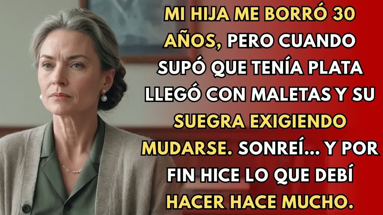 Mi hija se enteró de cuánto gano, así que llegó con su suegra floja exigiendo que le diera…