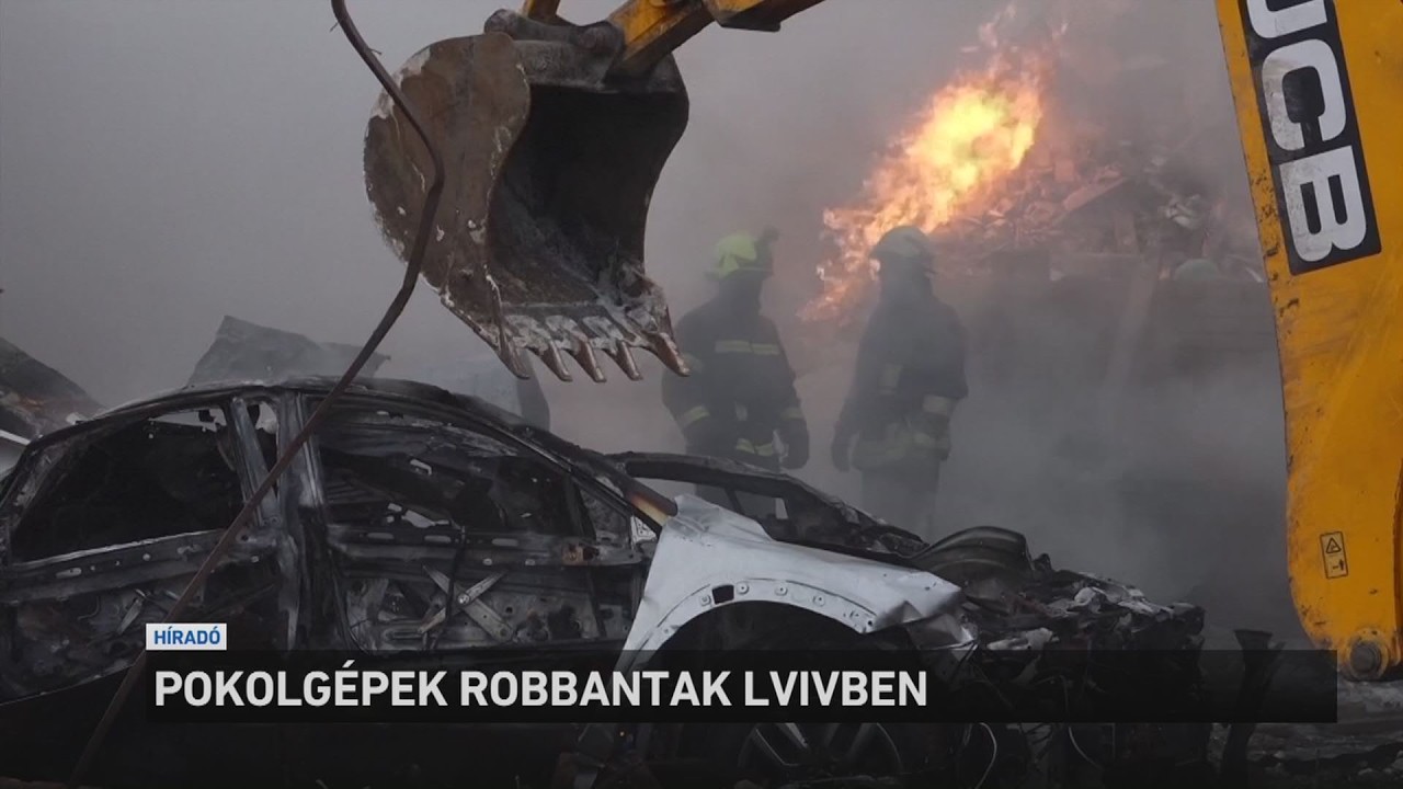 Pokolgépek robbantak Lvivben