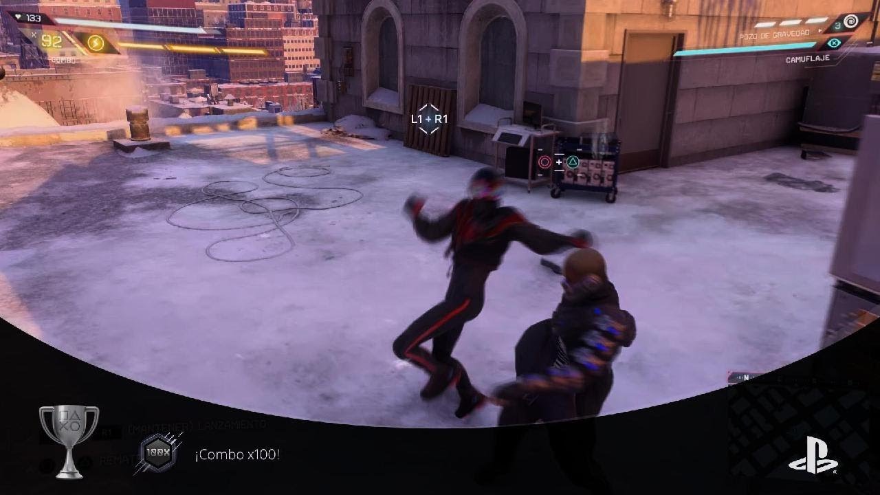 Marvel's Spider-Man: Miles Morales trofeo combo d 100