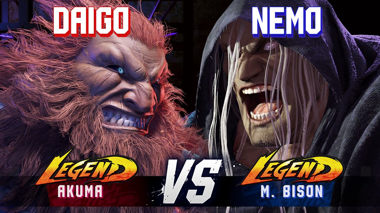 SF6 ▰ DAIGO (Akuma) vs NEMO (M.Bison) ▰ High Level Gameplay