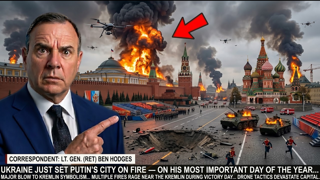 Ukraine Just Set Putin's City on Fire &mdash; On His Most Important Day of the Year | Ben Hodges