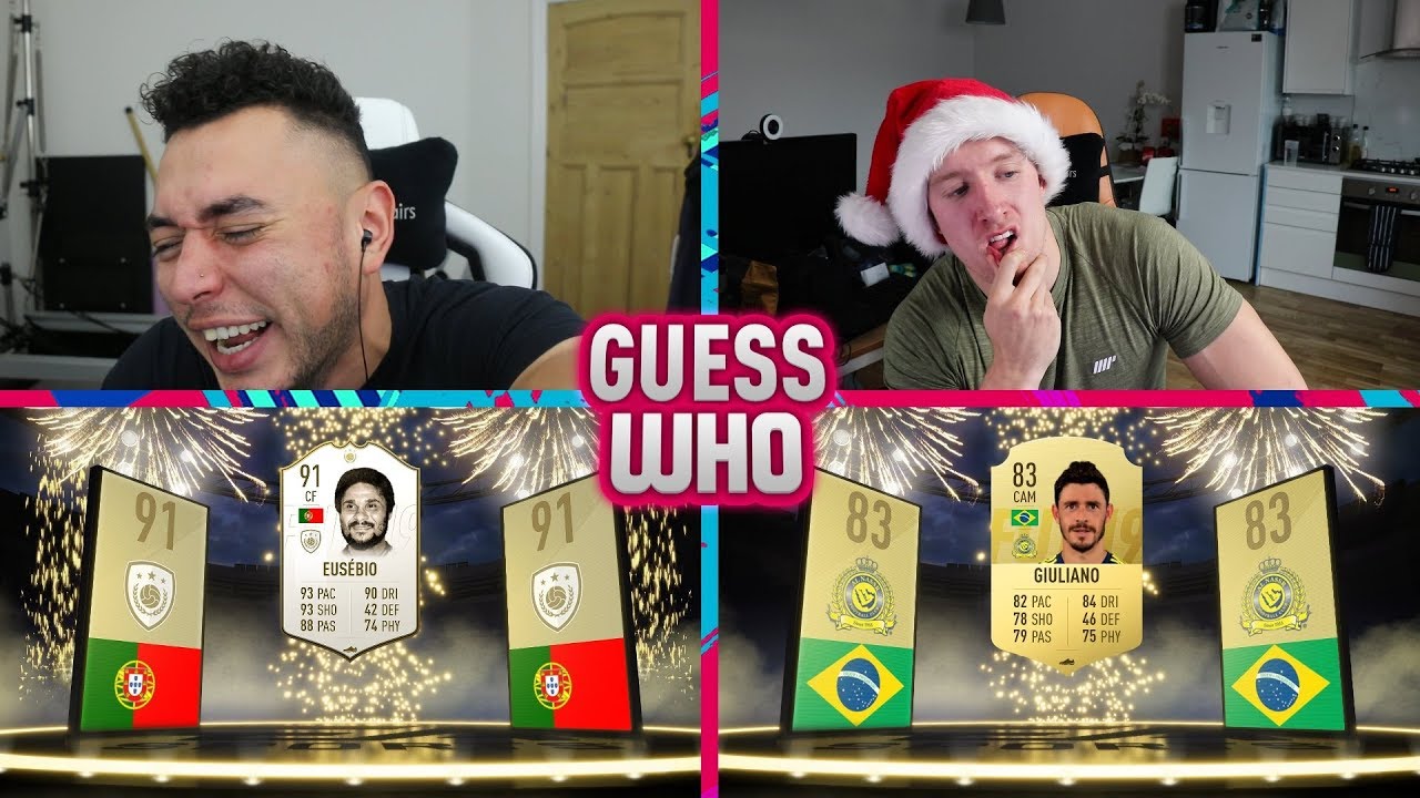 OUR FIRST ICON 😈 THE GUESS WHO FIFA PRANK ON REEV 🔥