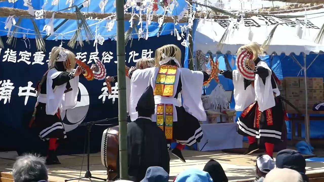 葡萄浪漫大神楽　2023年4月9日　（岡山県井原市青野町）