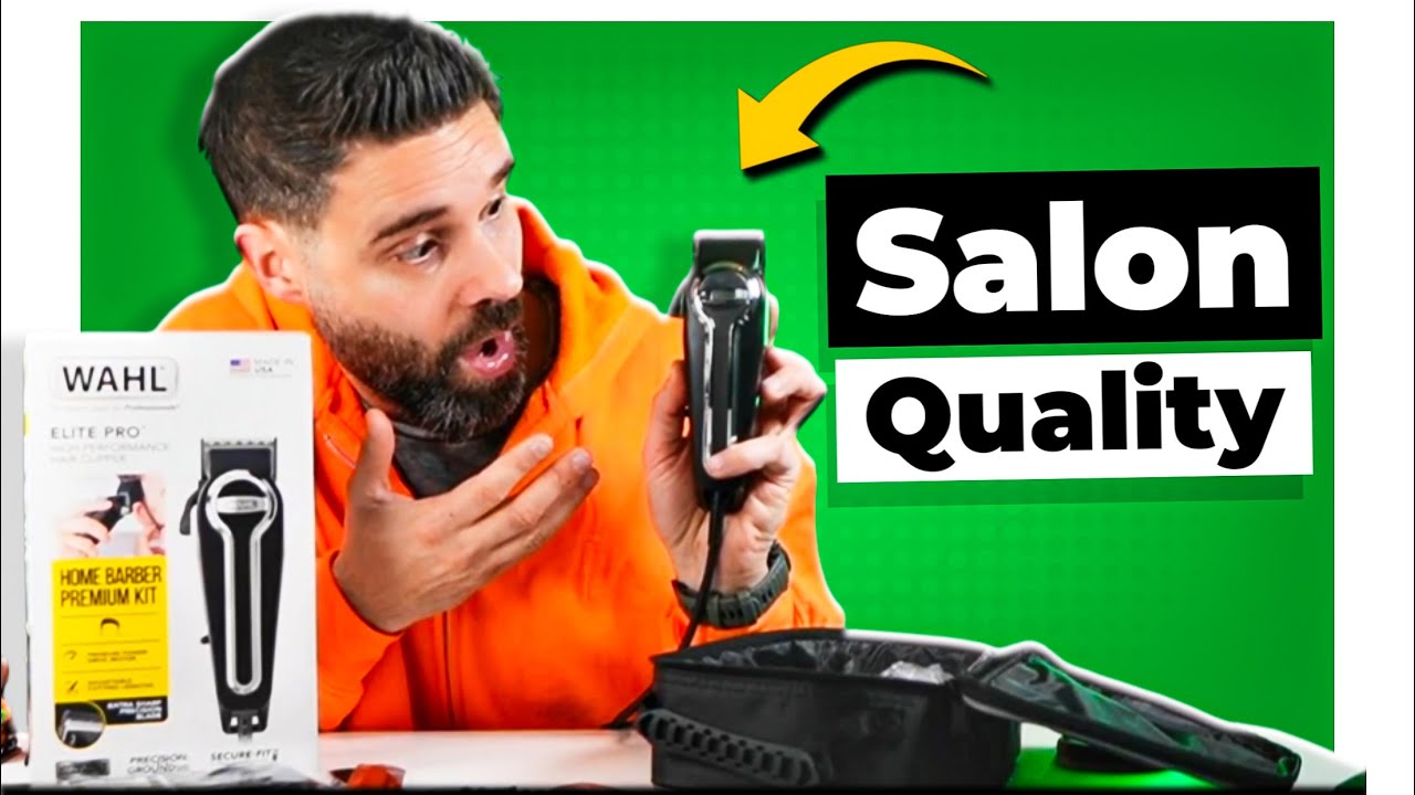 BEST Corded Hair Clippers I&rsquo;ve Tested! Wahl USA Elite Pro
