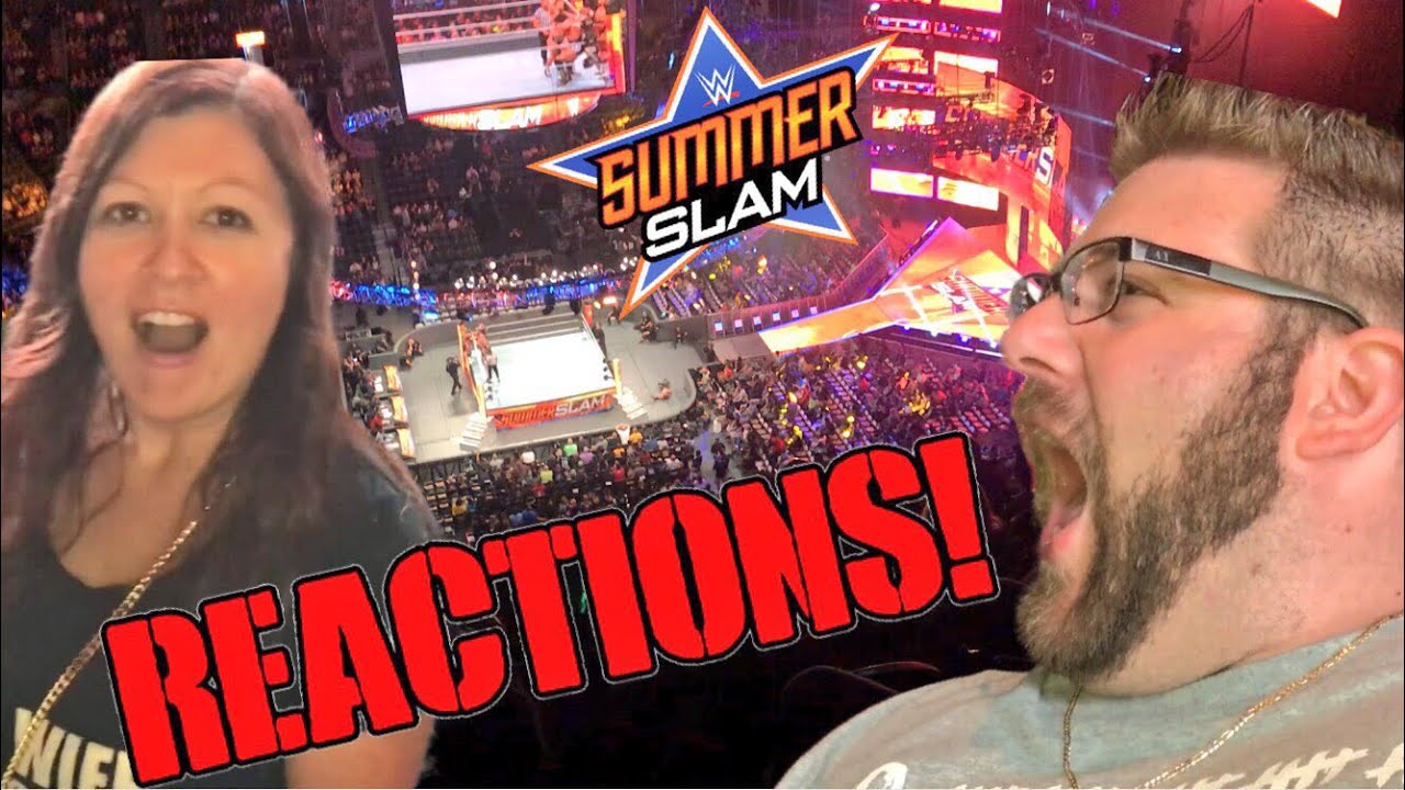 WWE Summerslam 2018 Live Arena Reactions! (Brooklyn, New York)