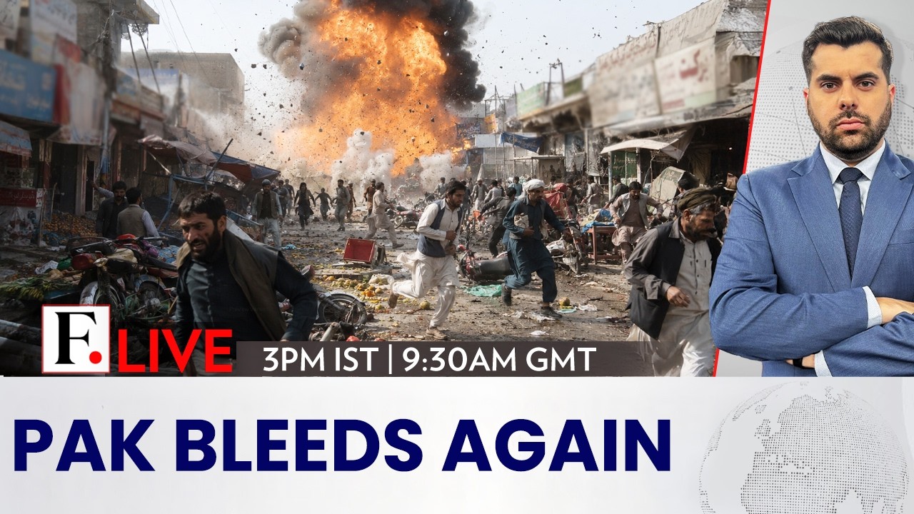 Firstpost LIVE: Pakistan Market Blast Near Afghan Border Kills 7 | N18G