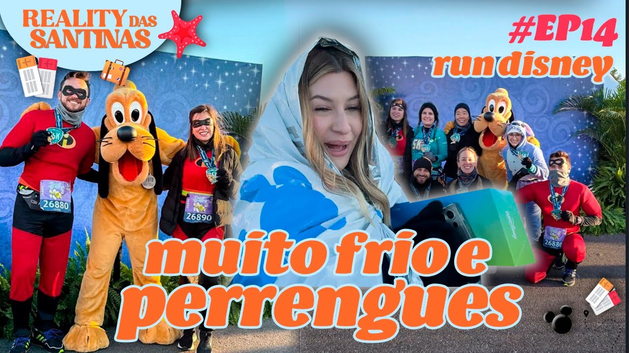 EP. 14 - REALITY DAS SANTINAS - Explorando a Disney e Retirando os Kits do Desafio Dopey 2025