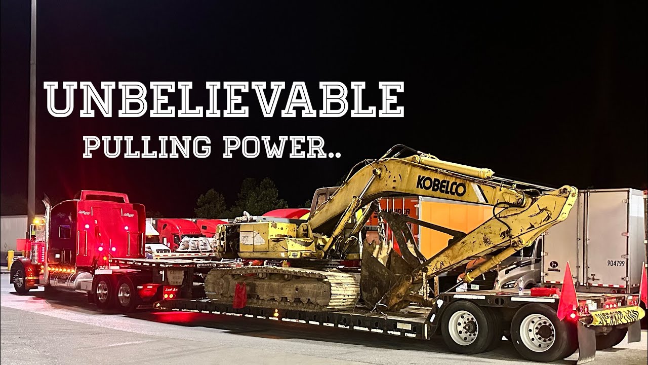 800+hp Dozer Motor Powered Peterbilt Hits The Mountains With 88,000lBS!!