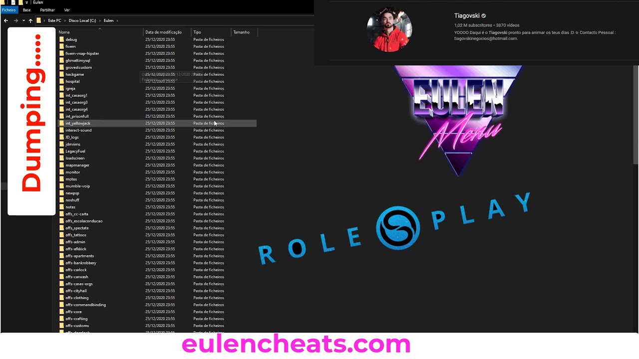 TROLLING @Tiagovski IN OFFSET ROLEPLAY WITH EULENCHEATS.COM
