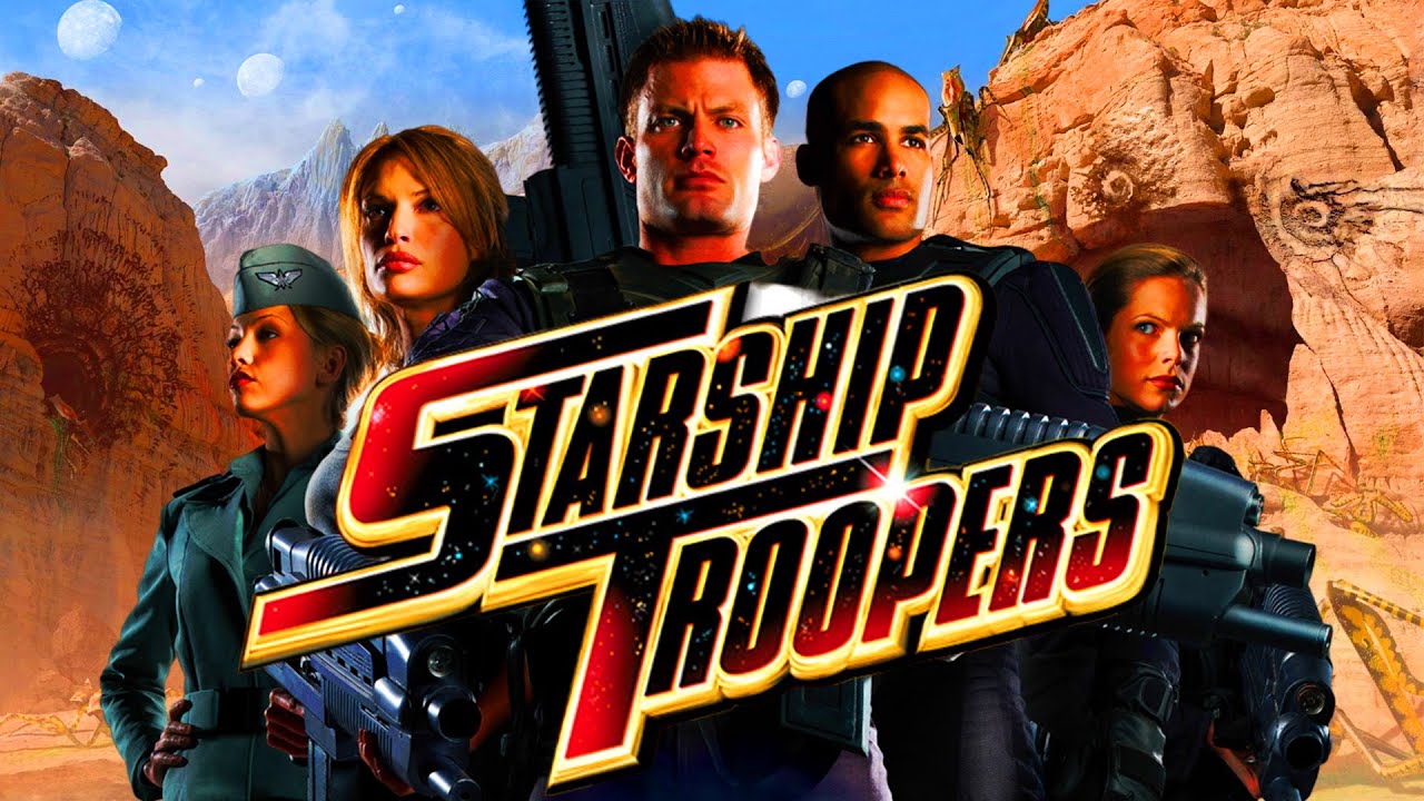 ИГРОФИЛЬМ - Starship Troopers 2005 I Звездный десант [все катсцены,на русском] Полное прохождение.