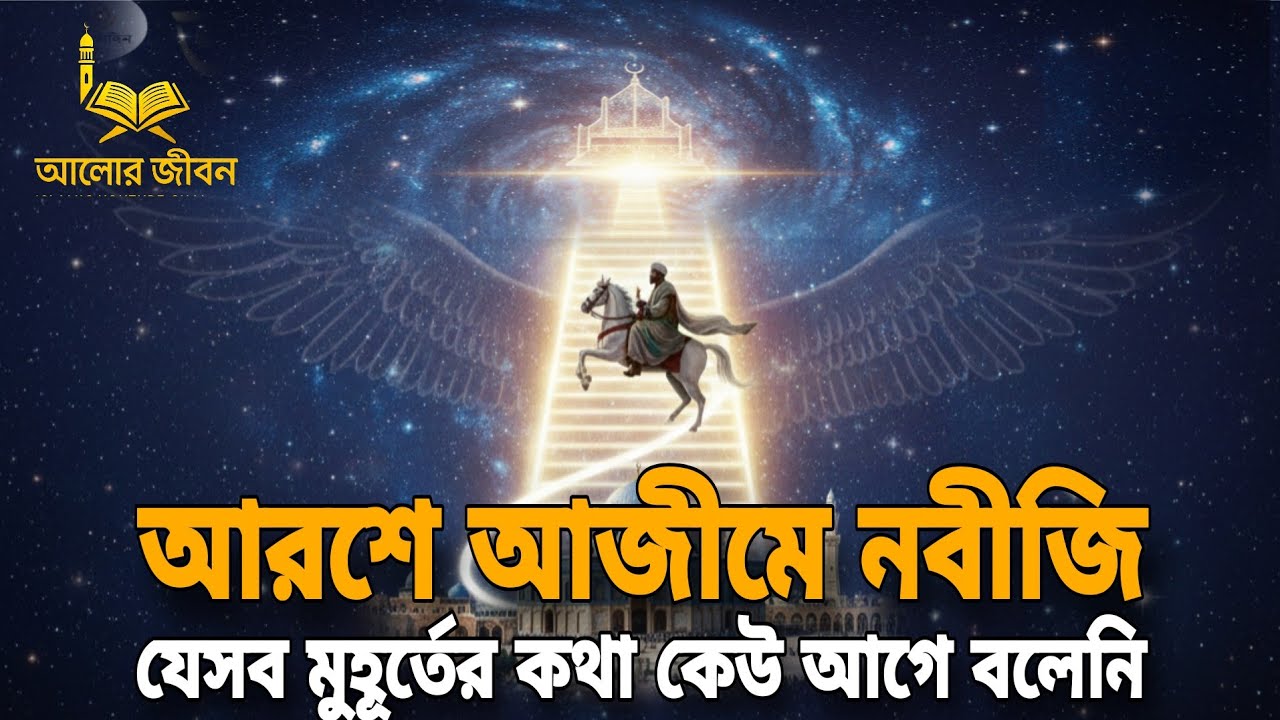 নবিজীর মেরাজের বিস্ময়কর ঘটনা | মেরাজের রাতের রহস্য | ইসলামিক কাহিনী |Miraj Full Story|Alor Jibon