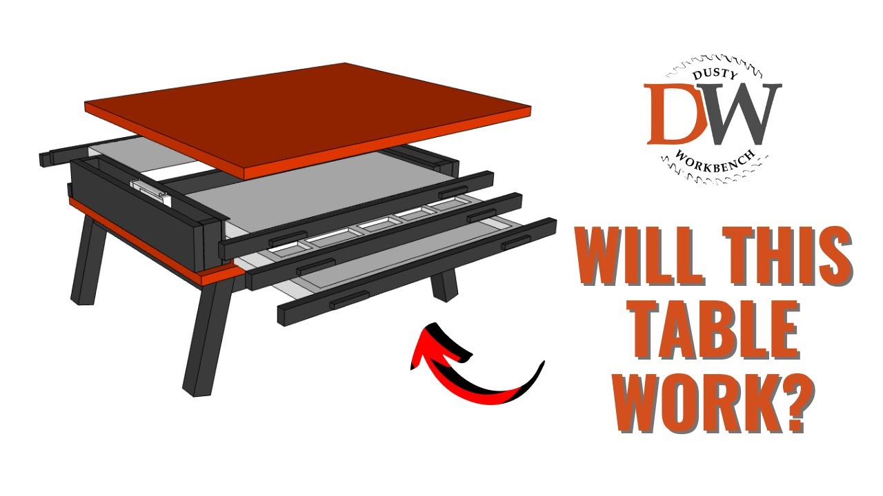 Make The Ultimate Game Table [Free Plans]