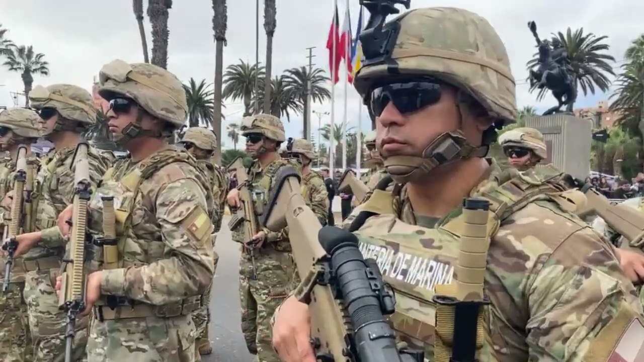 ⚔️ Desfile en honor a los 143° Años del Asalto y Toma del Morro de Arica 🇨🇱