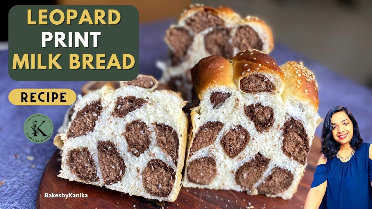 Create a Delightful Twist with Leopard Print Milk Bread | Recipesbykanika