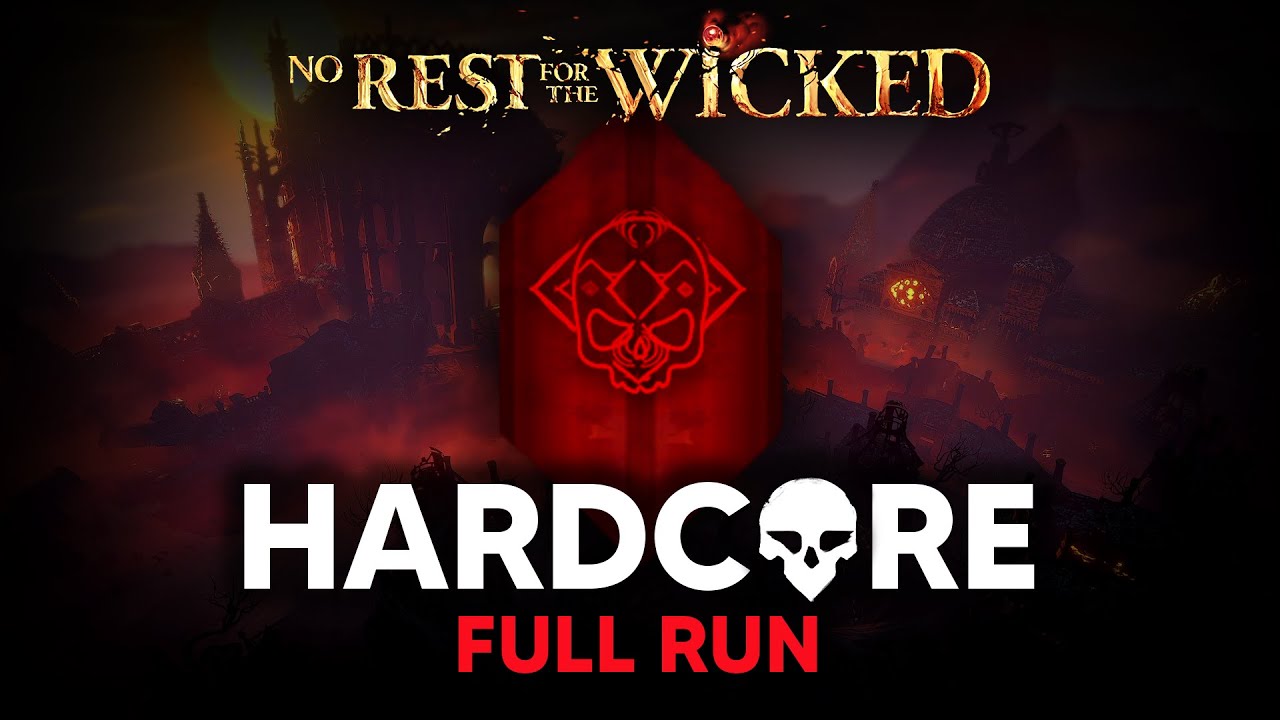 No Rest for the Wicked - Hardcore Run (Full Game) | Co-op Beta