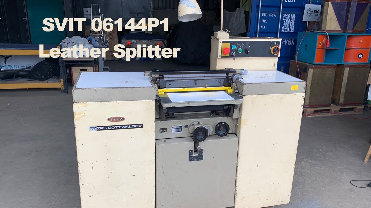 SVIT 06144P1 leather splitter / splitting machine