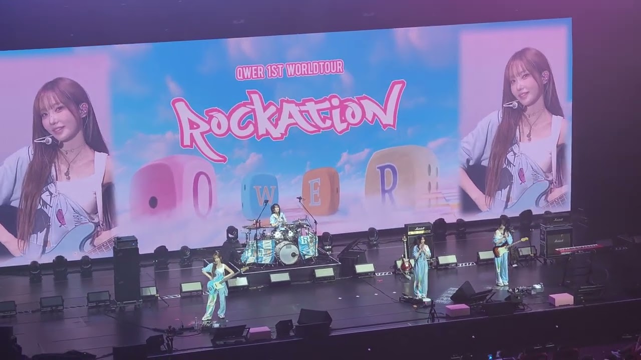 QWER - talk，自我介紹，玩波浪，SODA 🥰_QWER 1ST WORLD TOUR ＜ROCKATION＞ in TAIPEI_20260215