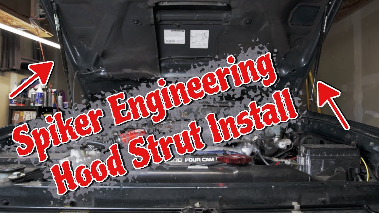 Лучшая модификация 4Runner 3-го поколения! -- Установка стоек капота Spiker Engineering