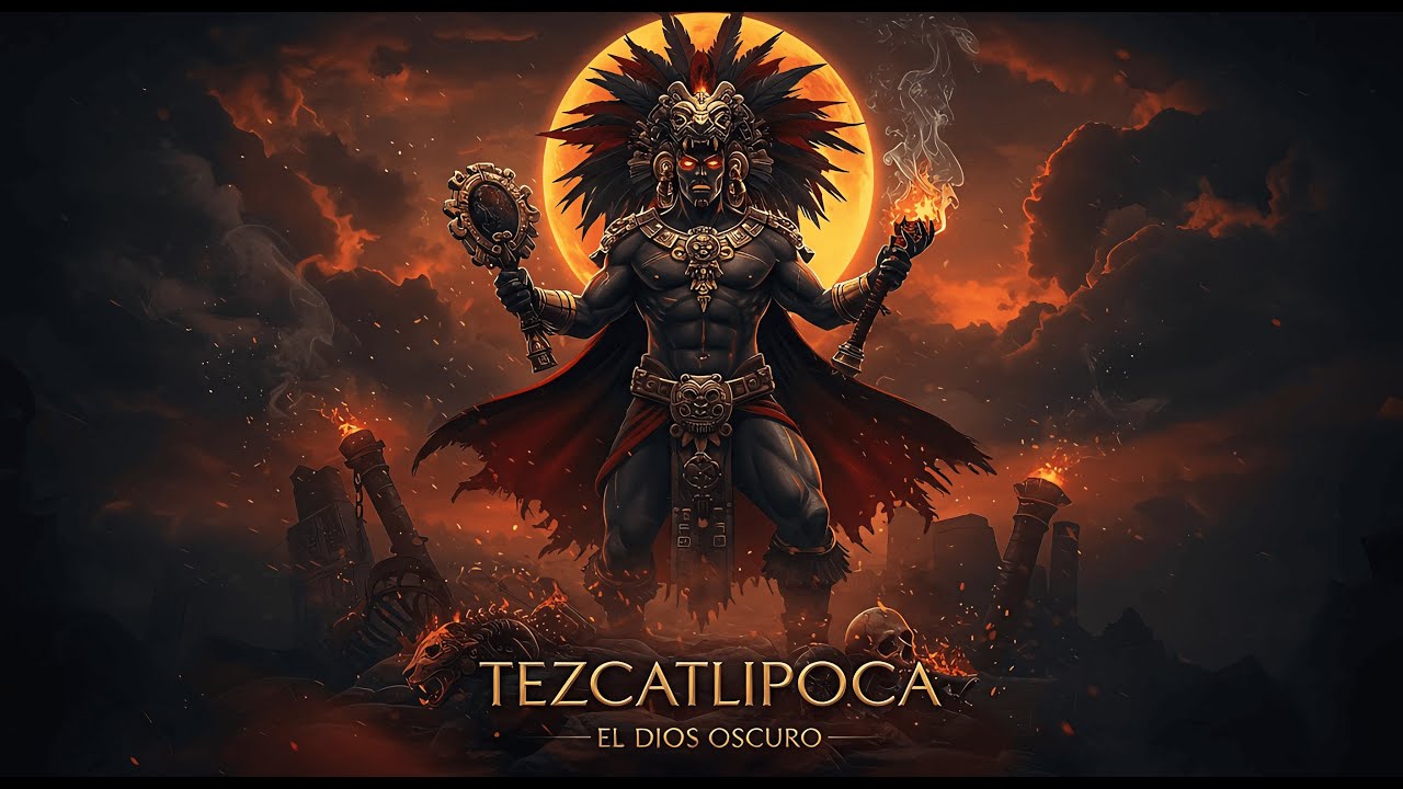 ¡El Dios Oscuro Tezcatlipoca! Descubre los Secretos del Destino en el Mítico México Antiguo