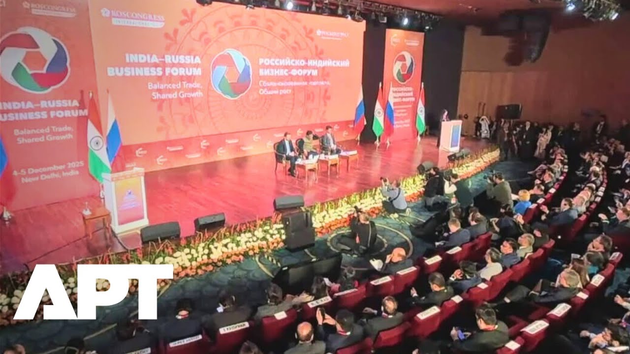WATCH: Russian-Indian Business Forum Kicks Off in New Delhi Ahead of Putin&rsquo;s Visit | APT