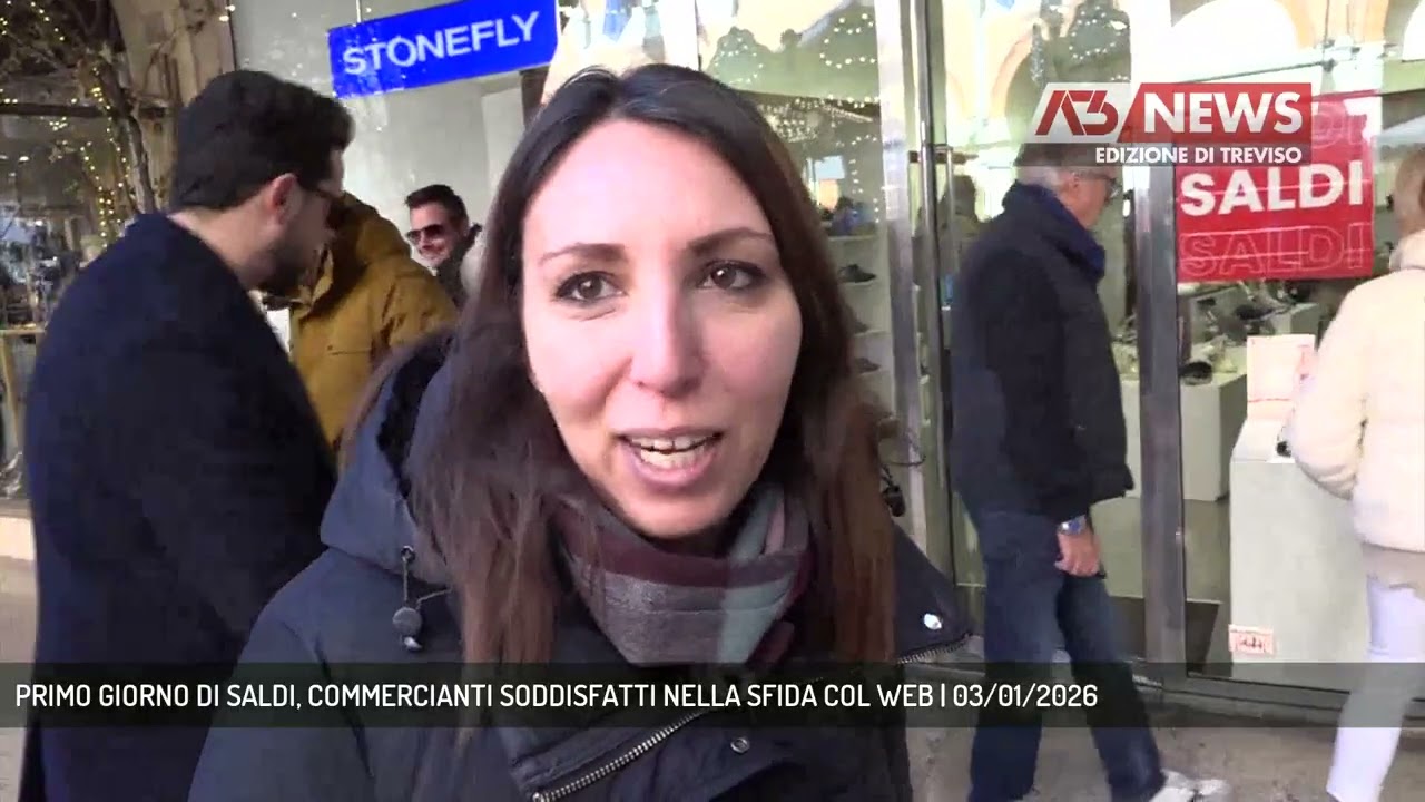 PRIMO GIORNO DI SALDI, COMMERCIANTI SODDISFATTI NELLA SFIDA COL WEB | 03/01/2026