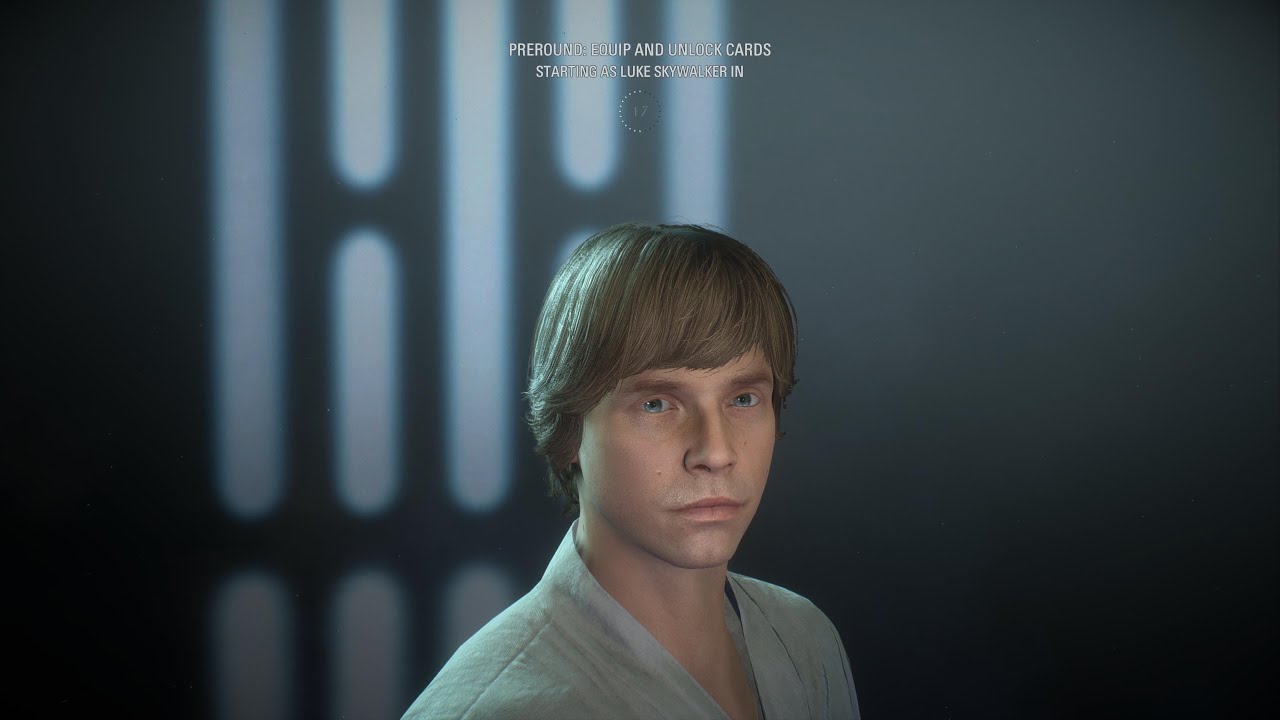 Destroying people as luke skywalker