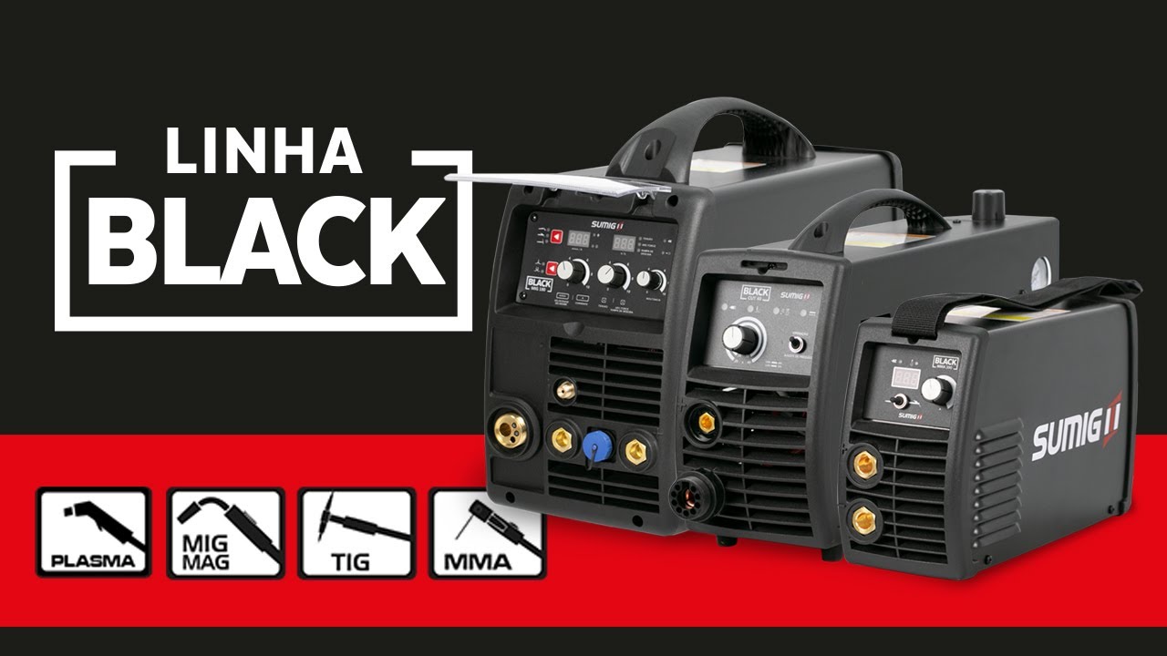 Linha BLACK - M&aacute;quinas para Solda e Corte | SUMIG