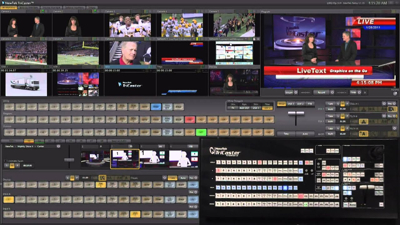 NewTek TriCaster TCXD850 Demonstration