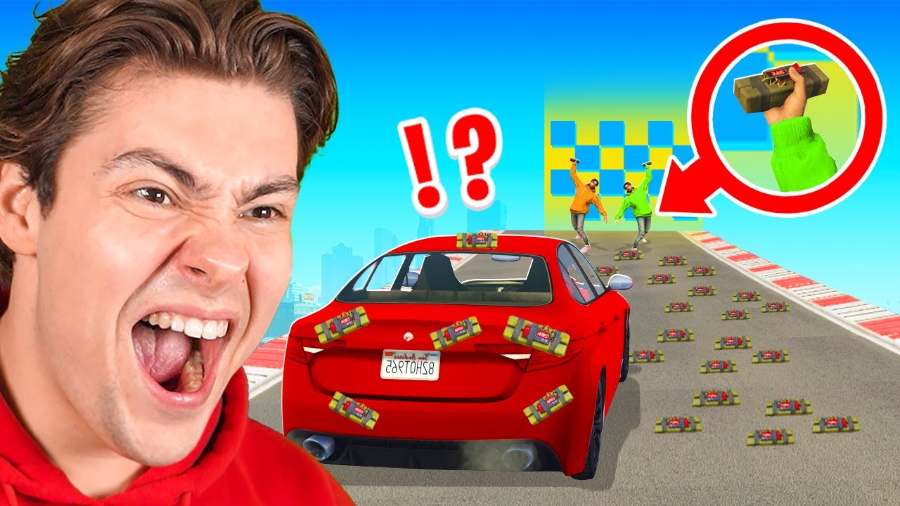 Door Hun Getroll Kan Ik Niet Finishen! (GTA 5 Race)