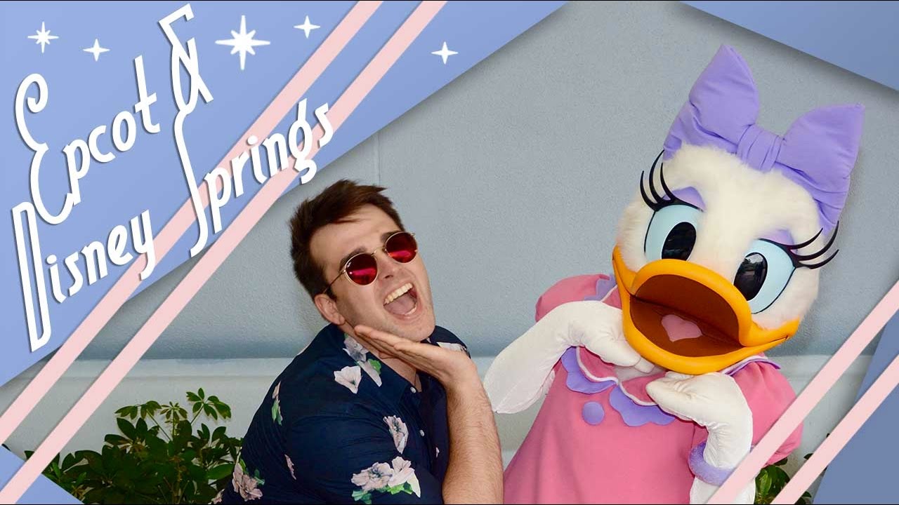 Epcot и Disney Springs | Видеоблог Walt Disney World | Март 2017 г. | Адам Хэттен