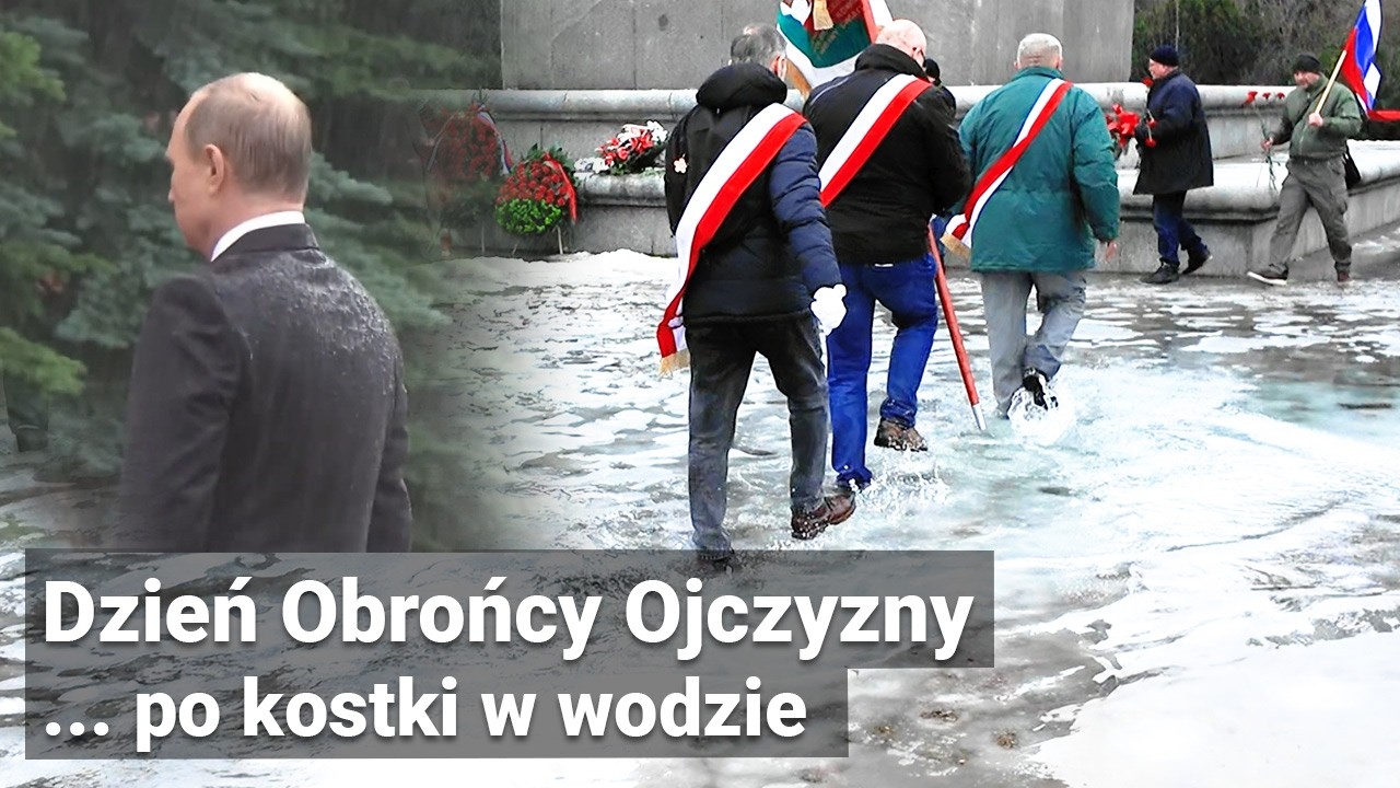 Dzień Obrońcy Ojczyzny w wodzie po kostki