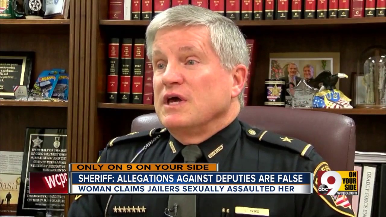 Sheriff: Rape in jail, abuse 'didn't happen'