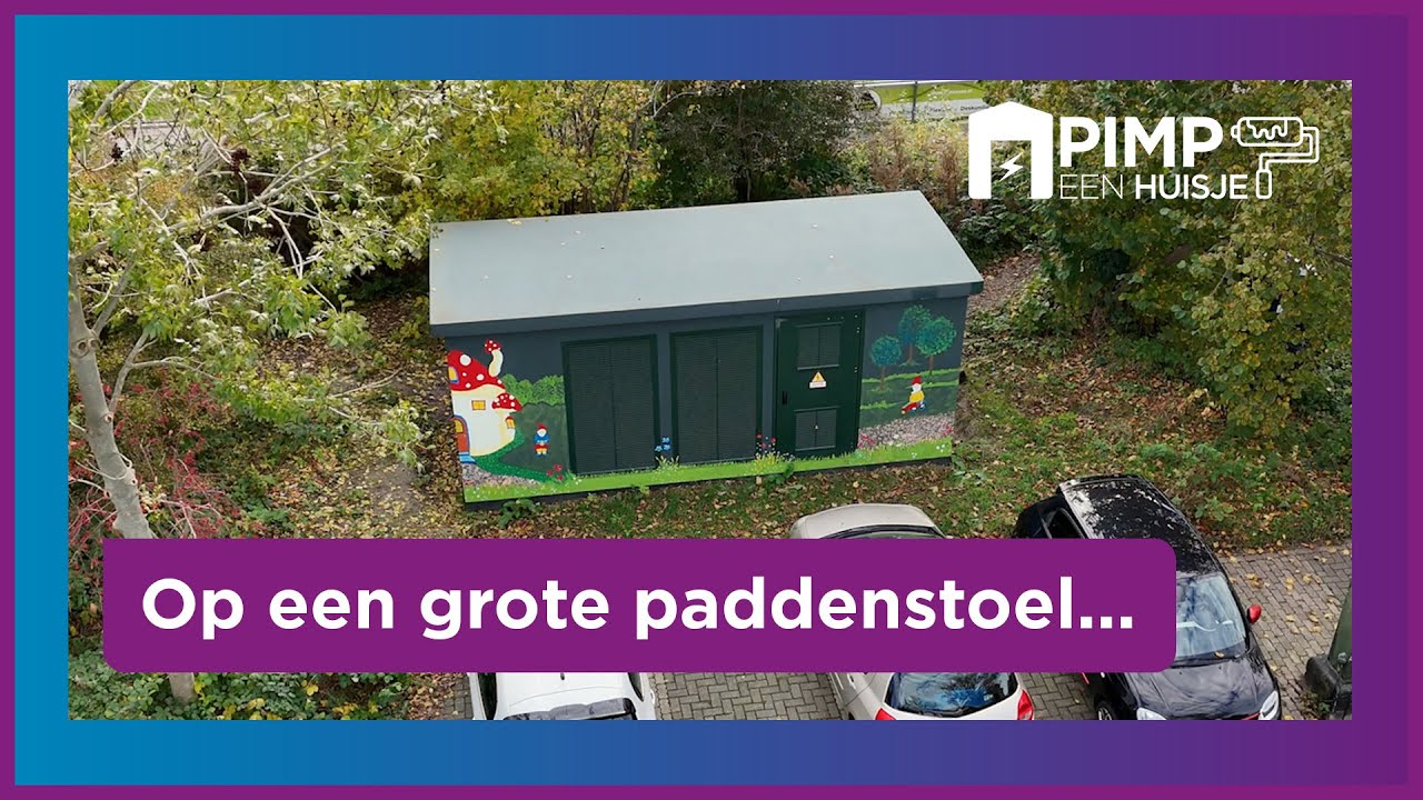 Van power voor de buurt naar paddenstoelenkunst - Pimp een huisje