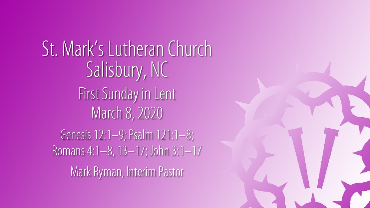 A Sermon for the Second Sunday in Lent