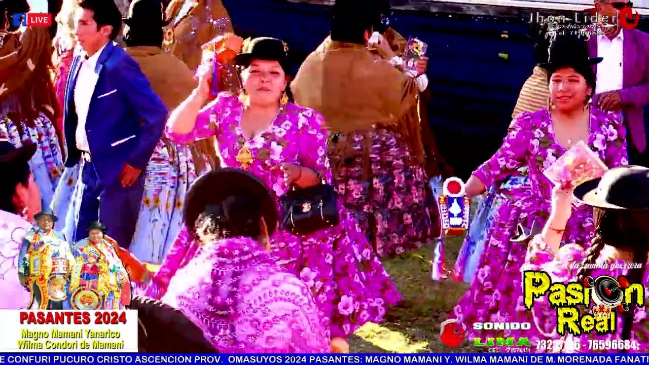Pasión Real  CUNFURI PUCORU 2024 Show en vivo Los Reyes de la Cumbia Guerrera