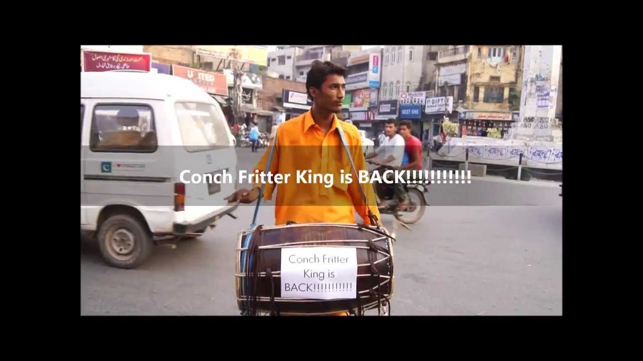 Conch Fritter King's Return Being Celebrated in India!!!!!