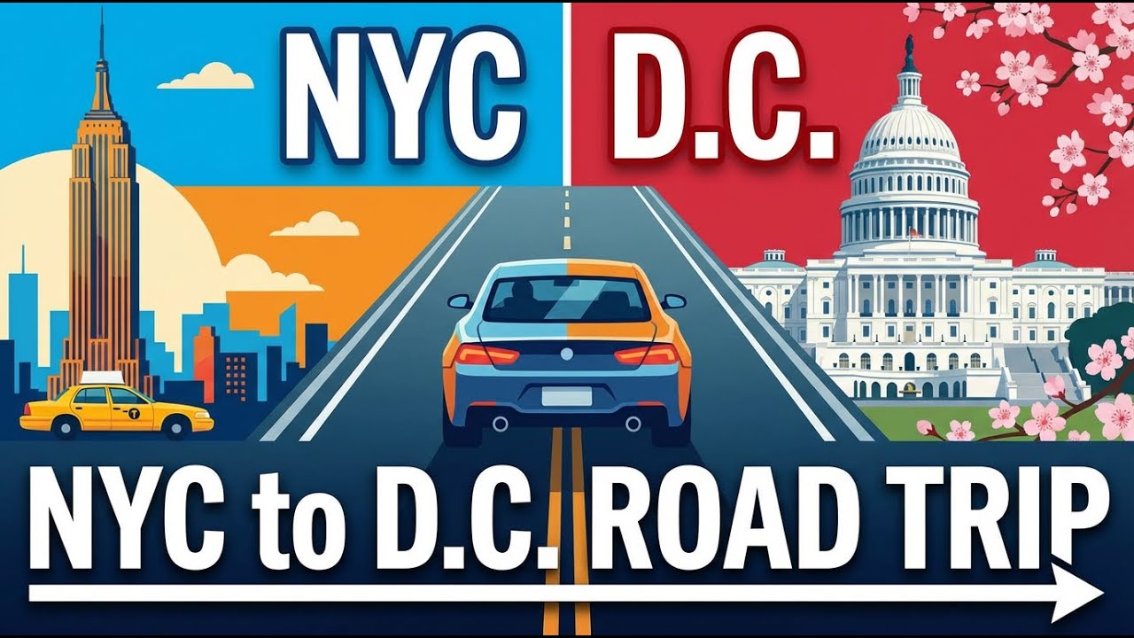 Driving from New York City to Washington, D.C.