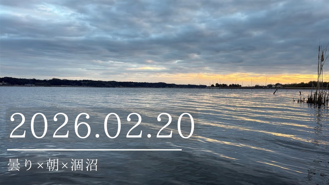 2026.02.20曇り×朝×涸沼