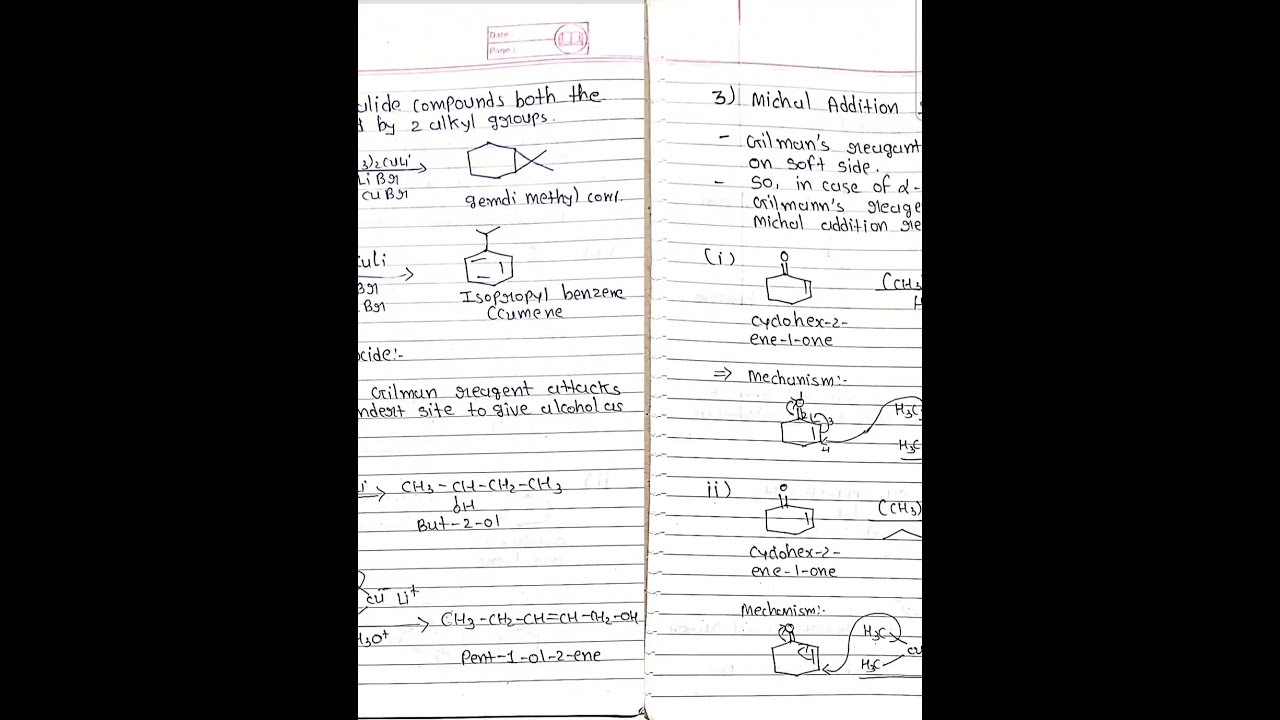 Gilman reagent l reagent no 2 l chemistry notes l chemistry ⚗️⚗️🧪🧪