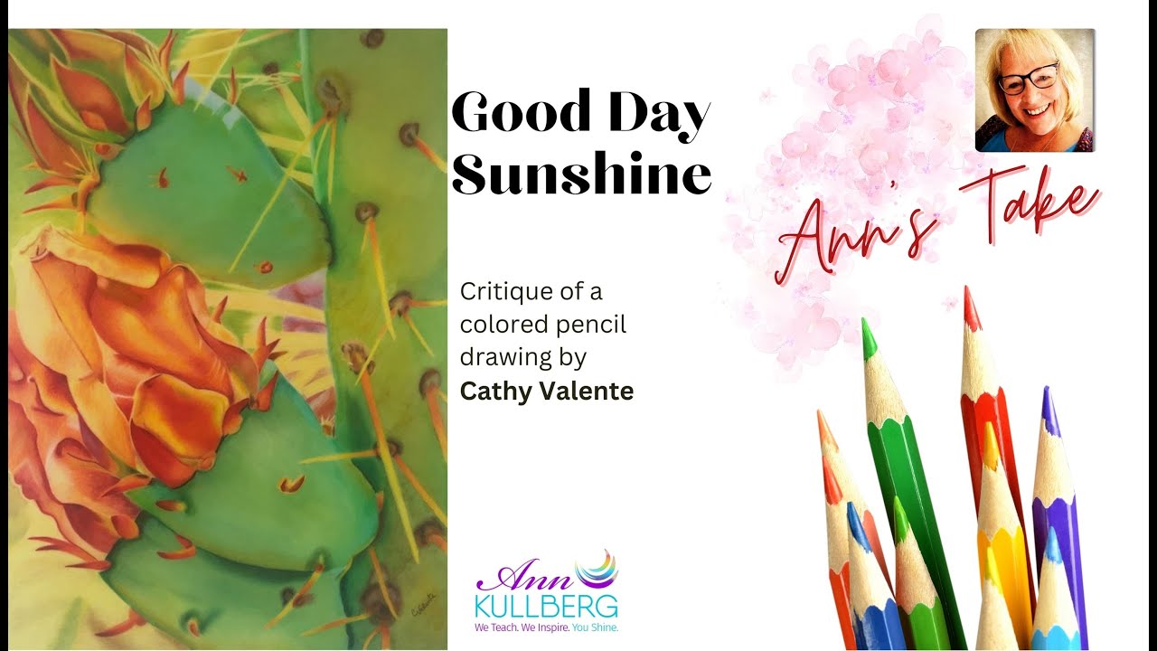 What works?  What doesn't?  Colored pencil artwork by Cathy Valente