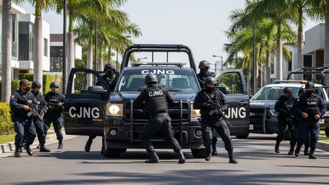 El CJNG Movilizó un Convoy Tras la Captura de El Mencho…No Sabían que 300 Militares Ya los Esperaban