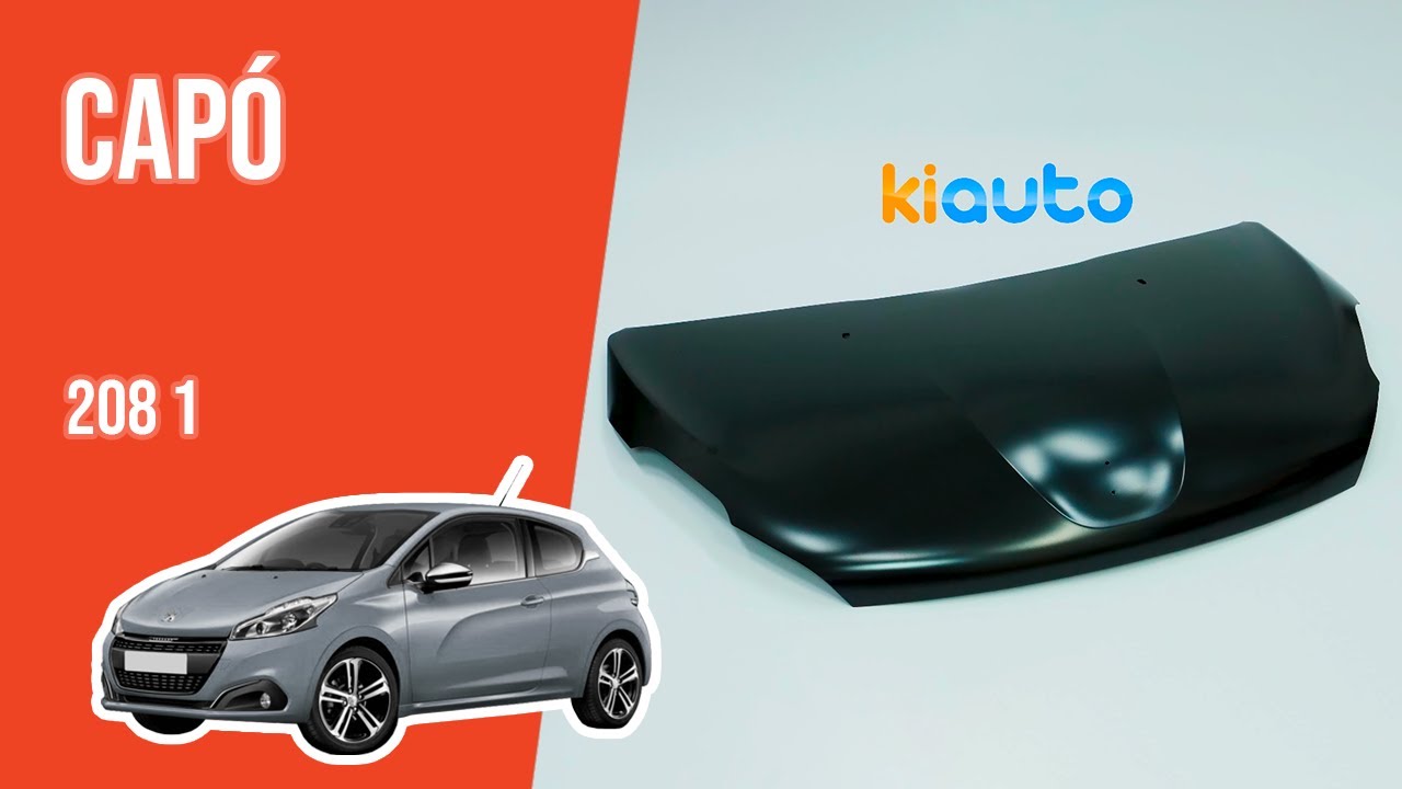 Cómo cambiar el Capó Peugeot 208 Fase 1 🚗