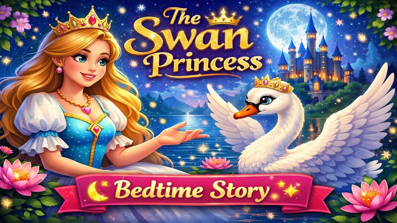 Swan or Princess? 🦢 | The Magical Transformation | Kids Fairy Tale Story